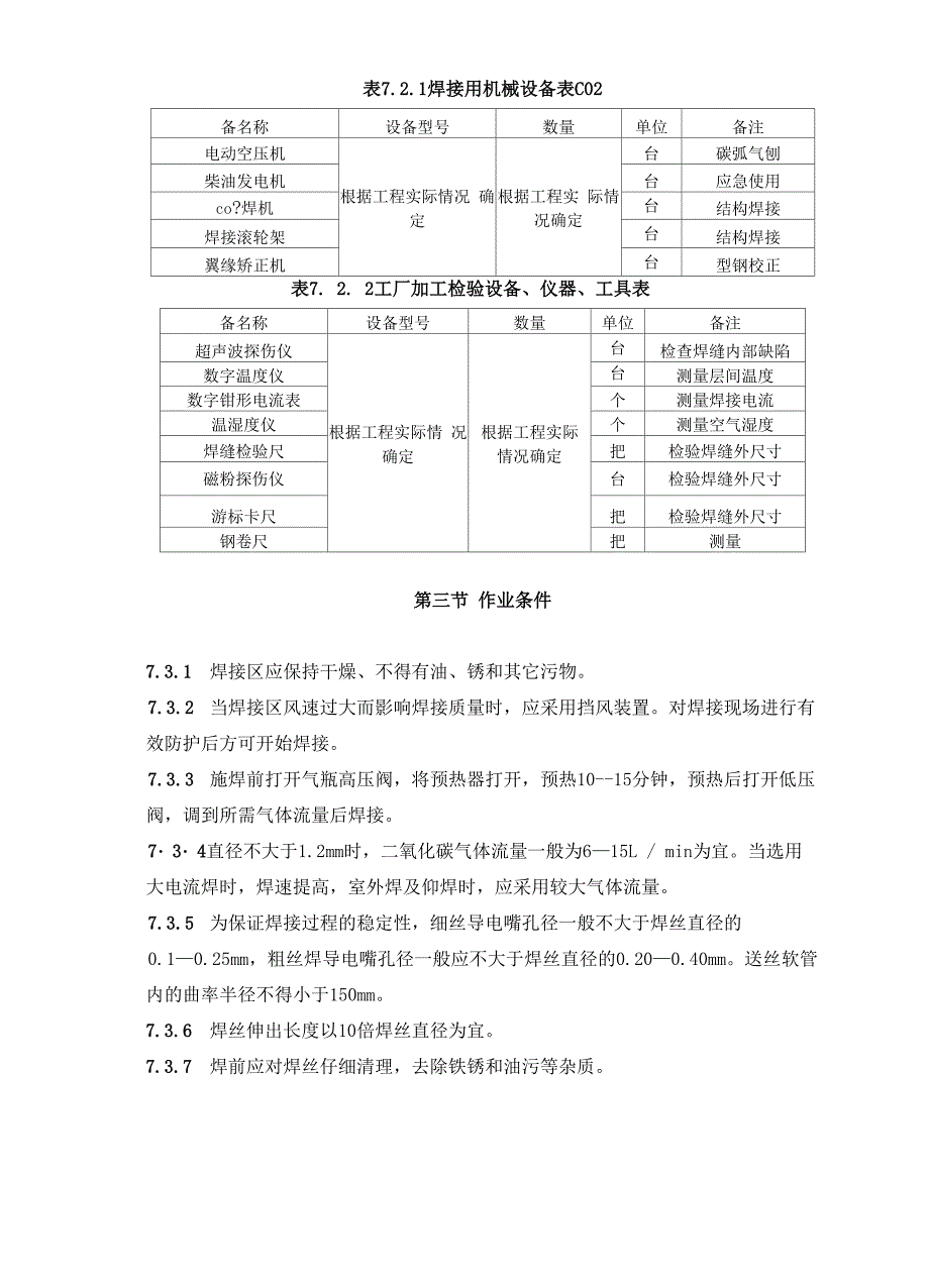 二氧化碳气体保护焊焊接工艺规定_第4页