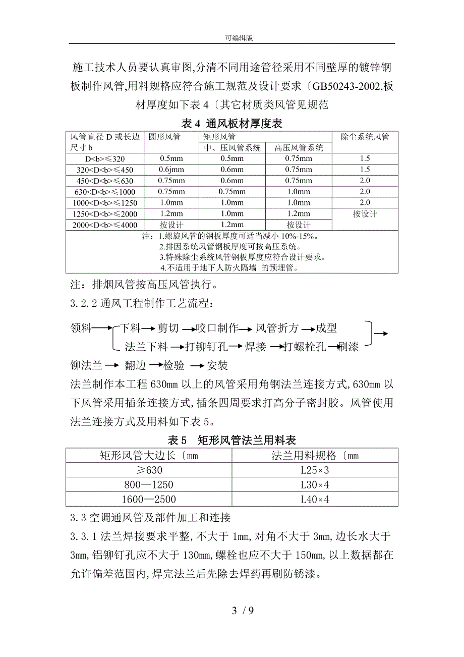 暖通工程施工设计方案_第3页