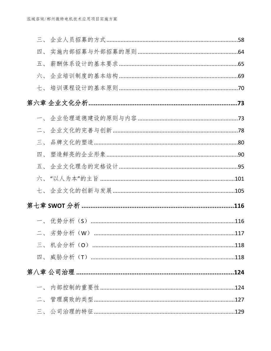 郴州微特电机技术应用项目实施方案_第5页