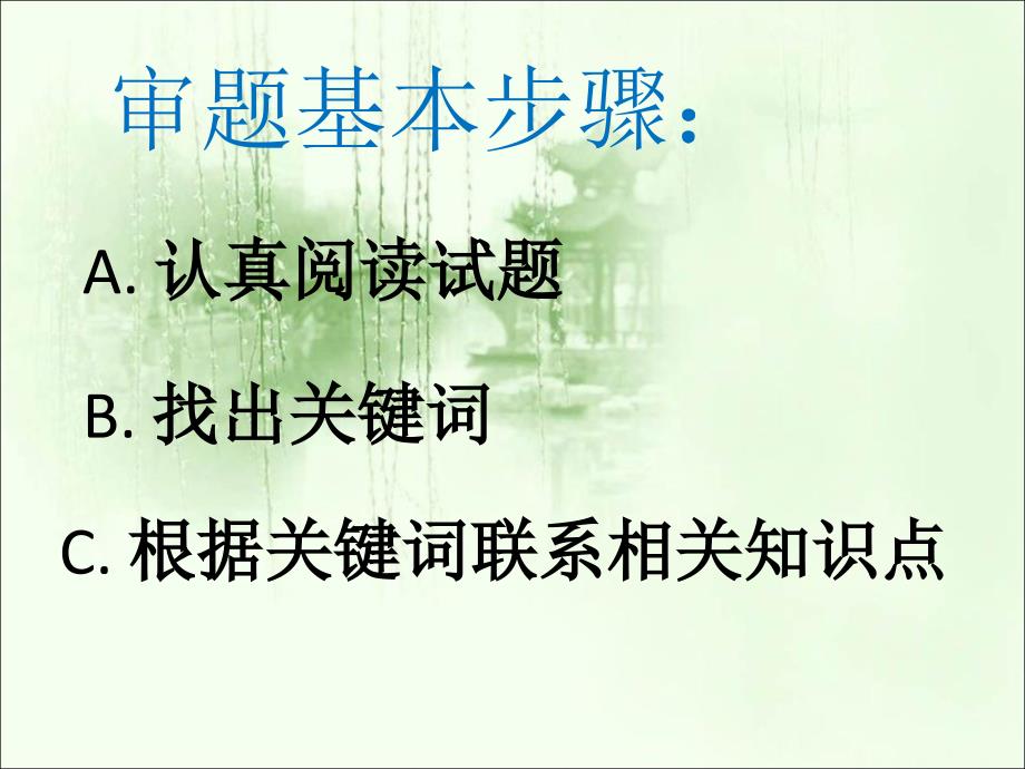 中考研讨会：得分从认真审题开始_第2页