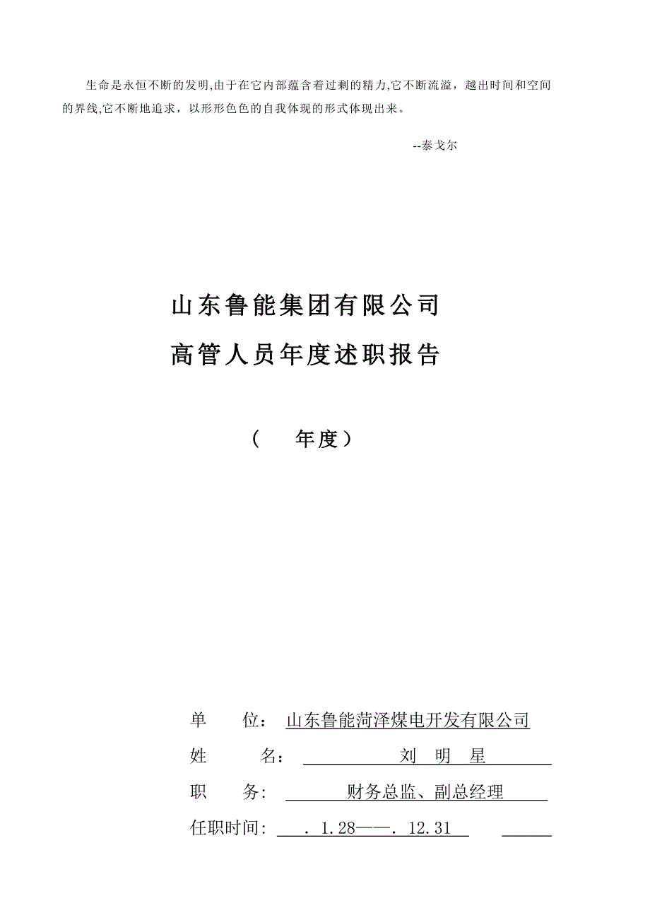 Vwnpdg述职报告菏泽公司——刘明星_第1页