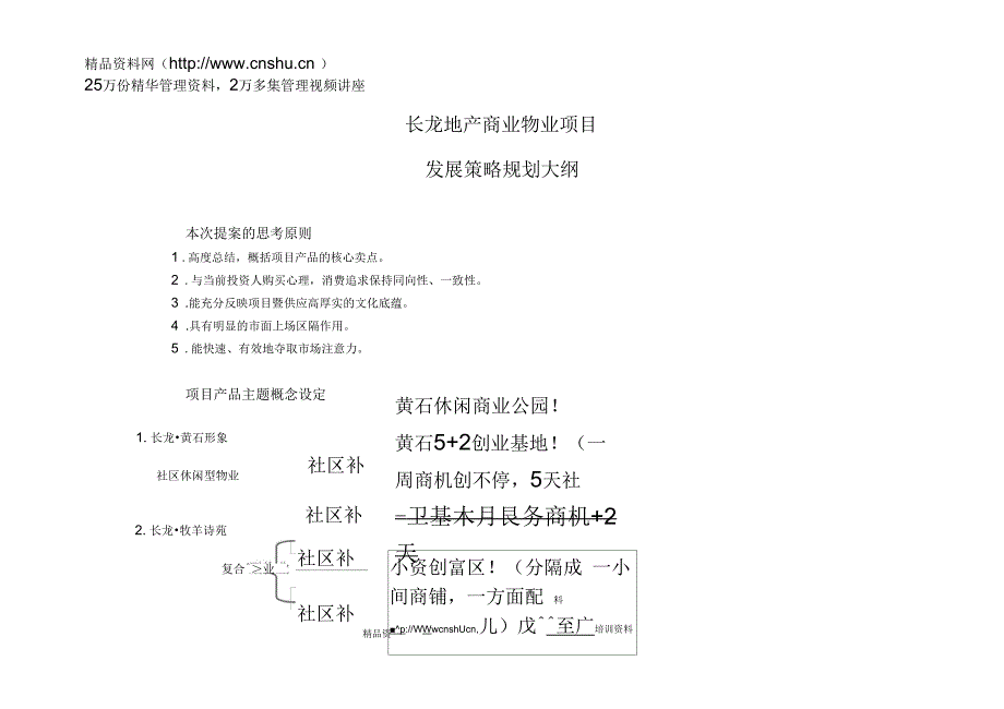 长龙黄石形象商业营销推广方案_第2页