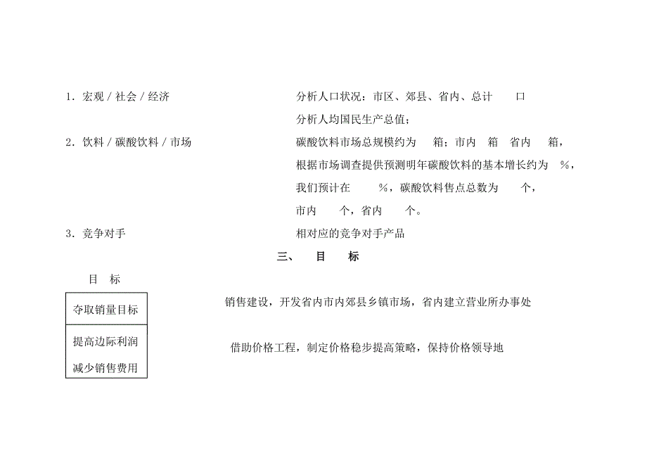 某跨国饮料分公司年度市场销售计划_第4页