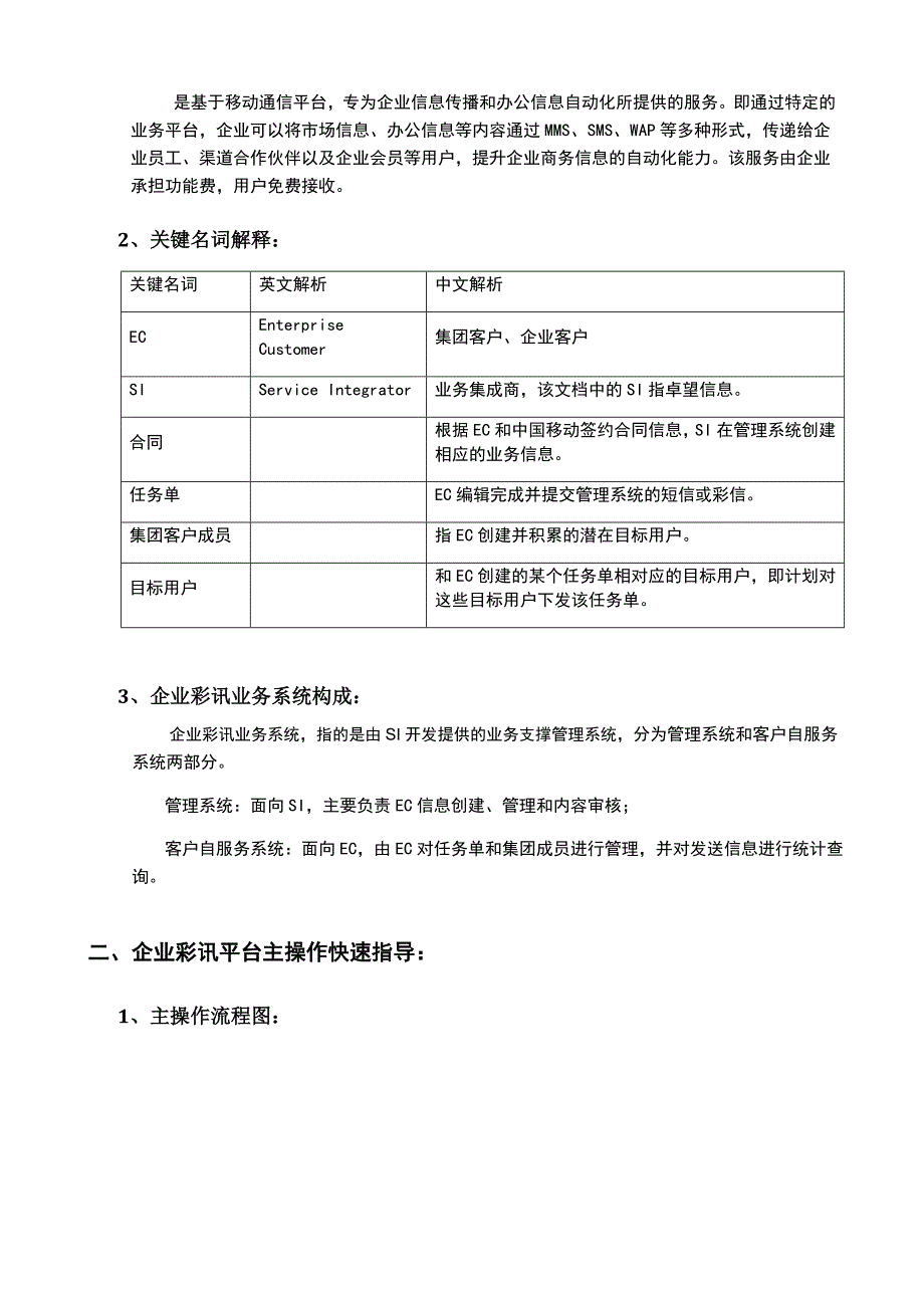 企业彩讯客户自服务系统操作指导手册_第3页