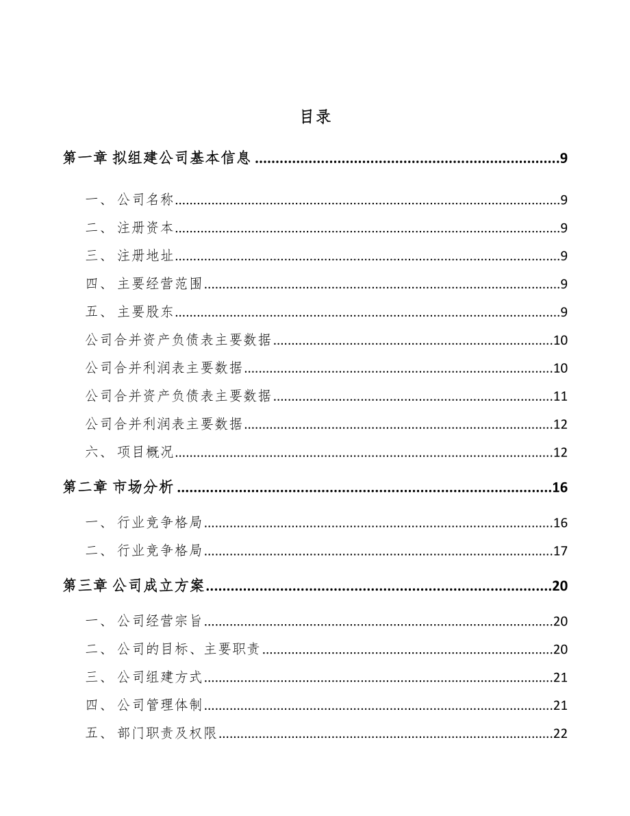 武汉关于成立智能控制产品公司可行性研究报告_第4页