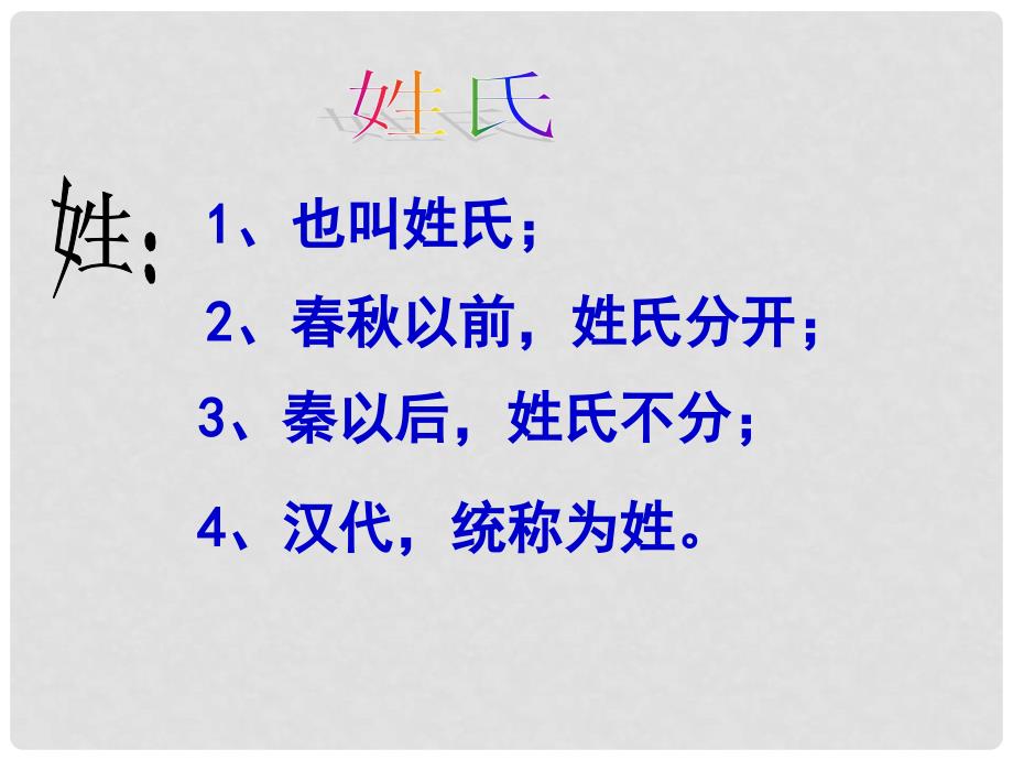 山东省青岛市格兰德中学高中语文 文化常识之姓名字号课件_第4页