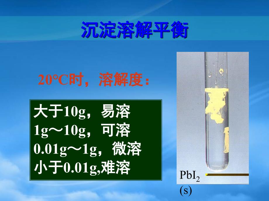 高中化学3.4.1沉淀溶解平衡课件苏教选修4_第4页