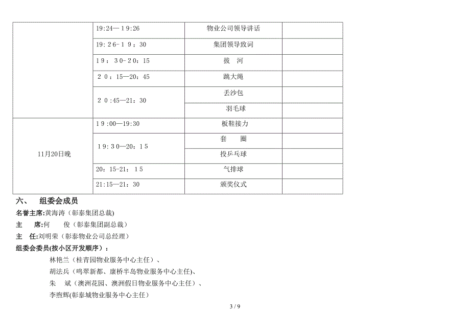 房地产物业员工秋季运动会_第3页