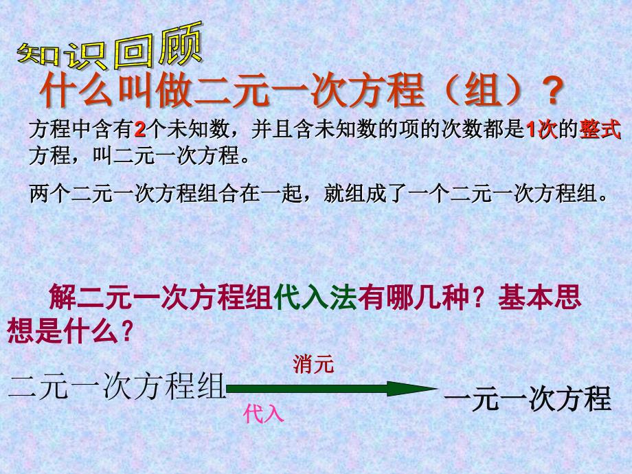 华师大版七年级数学下册7.3.1三元一次方程组及其解法课件_第3页