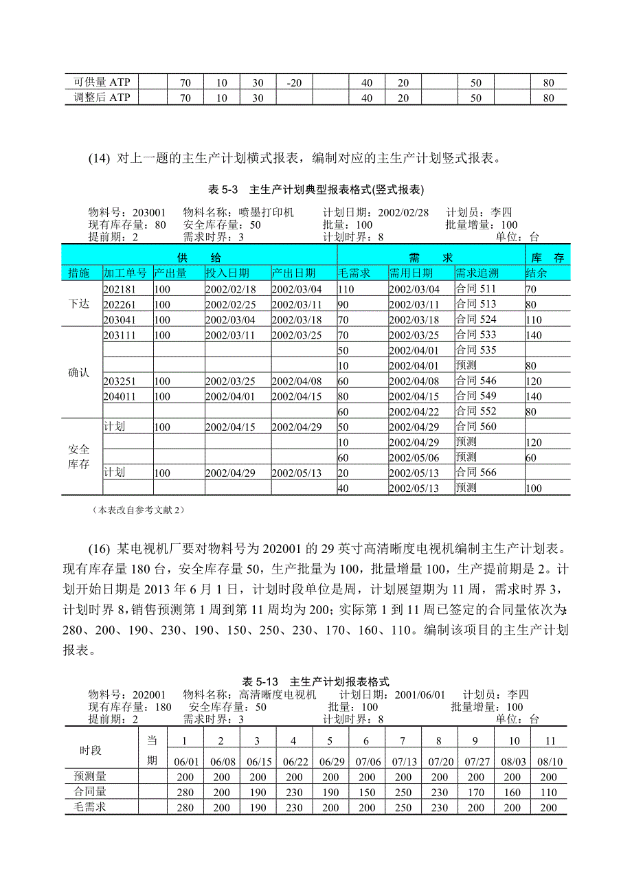 MRPERP原理与应用习题解答_第4页