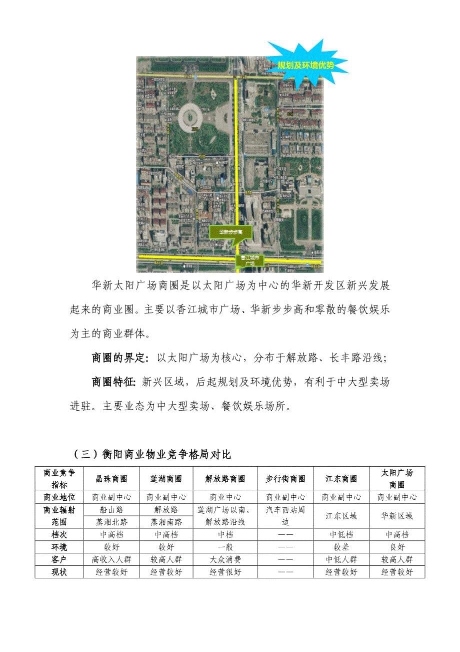 衡阳市商业市调报告_第5页
