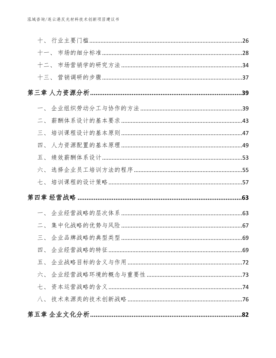 连云港反光材料技术创新项目建议书_第3页