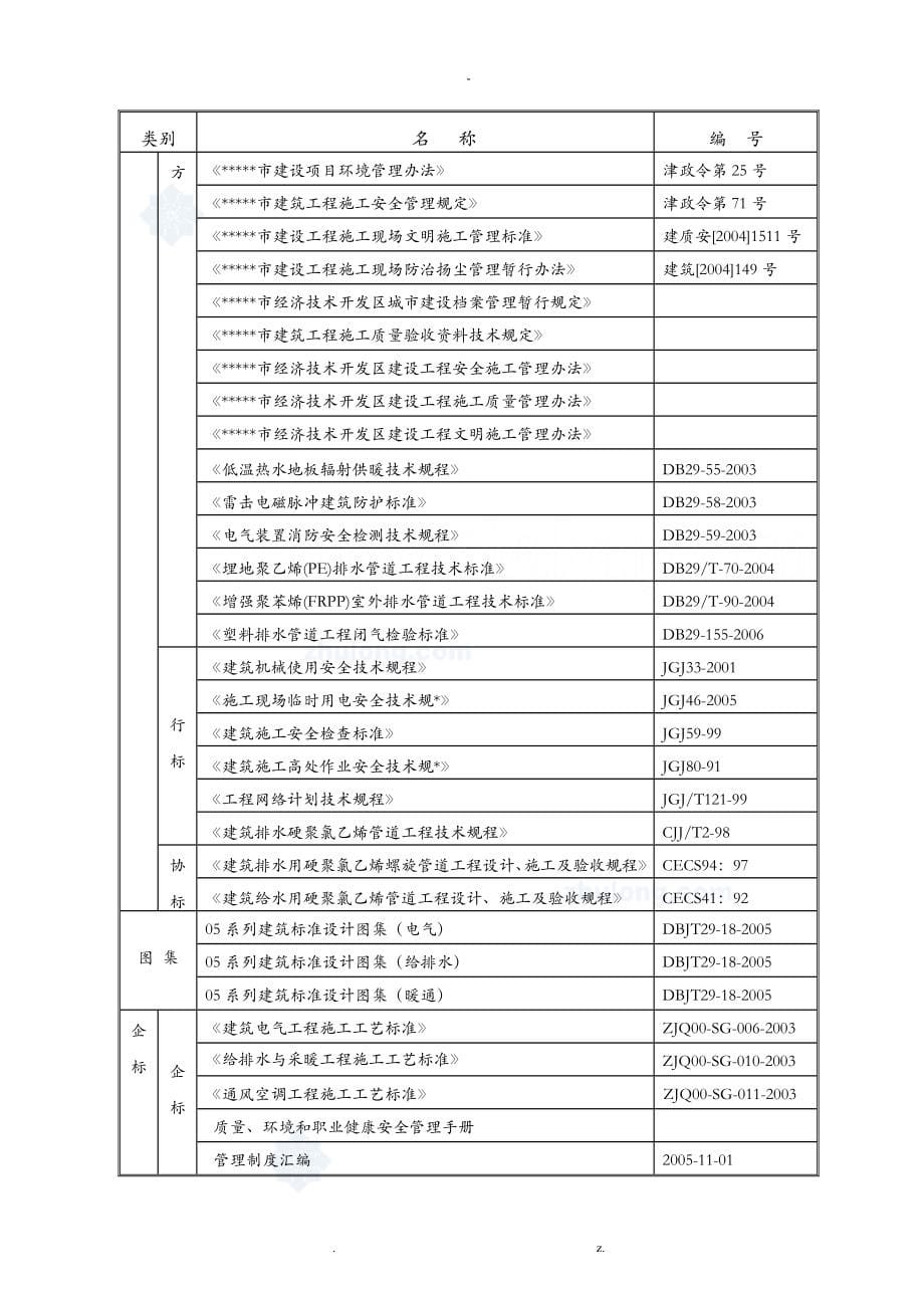 工业厂房机电安装工程施工组织设计_第5页