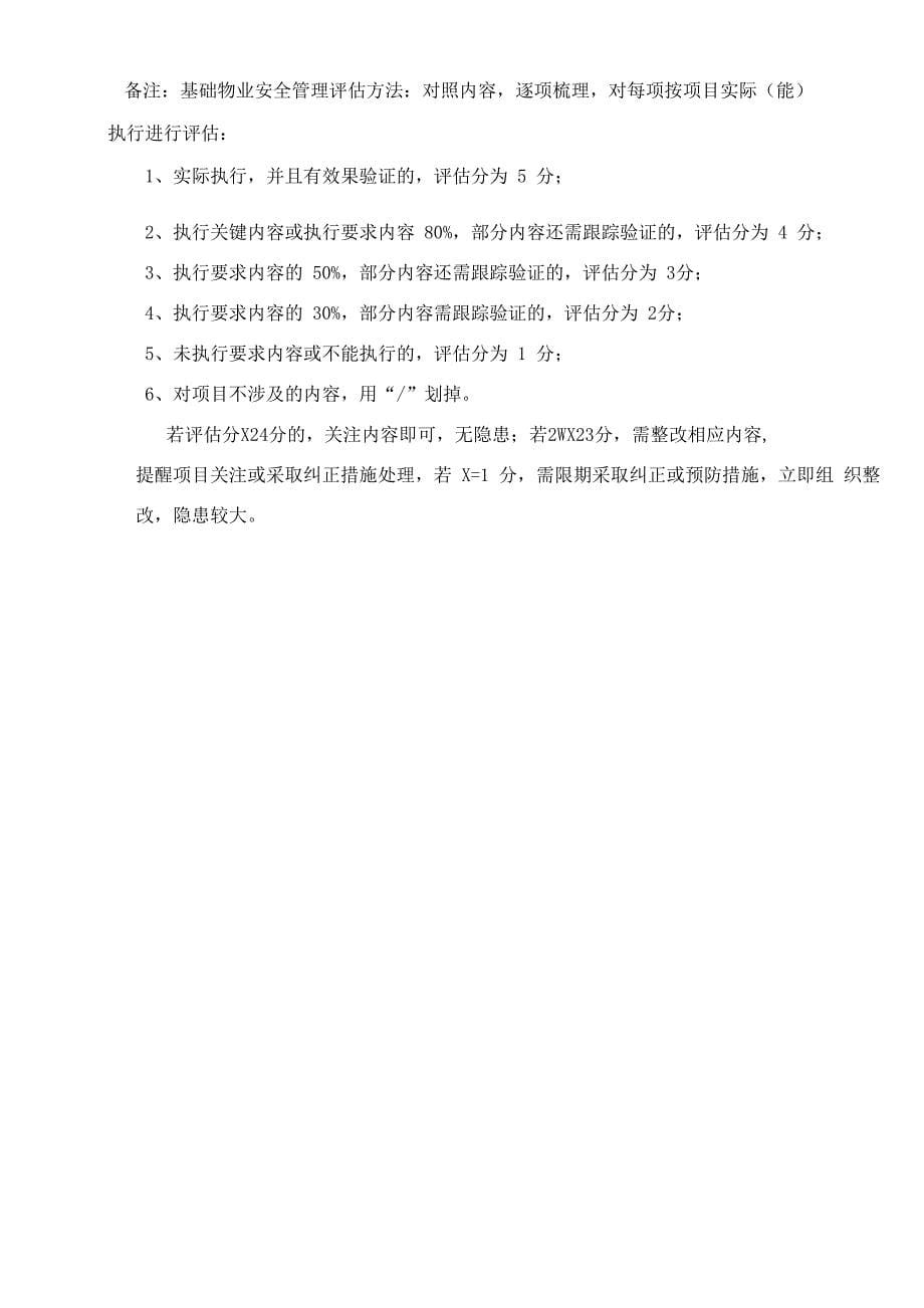 安全管理评估表_第5页