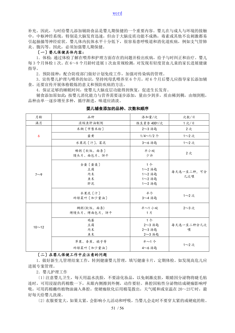 儿童保健指导手册簿_第4页