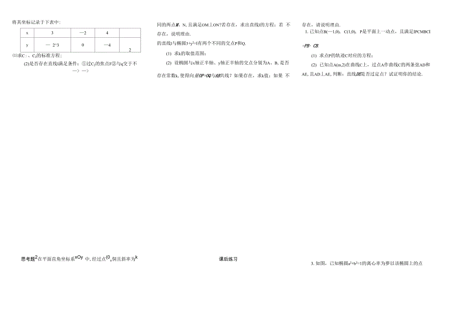 定点、定值与存在性问题_第2页