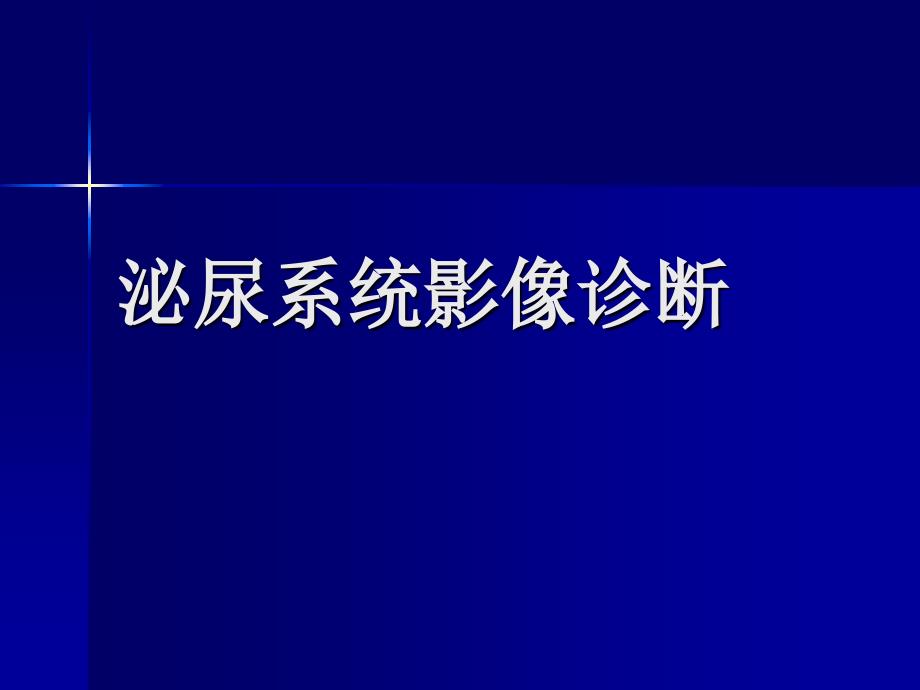 泌尿系统影像诊断_第1页