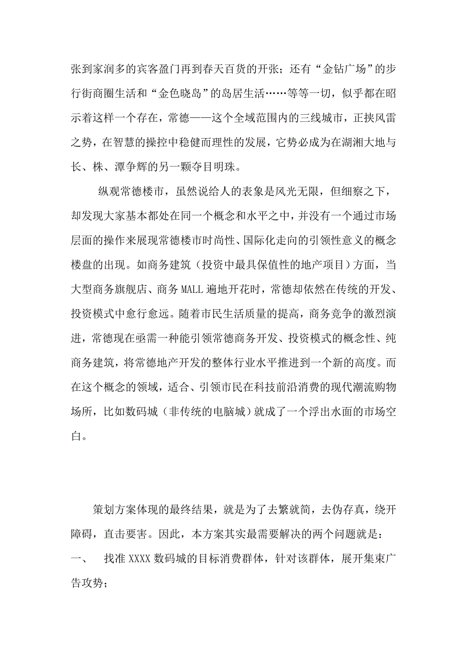 XX数码城可行性研究报告_第2页