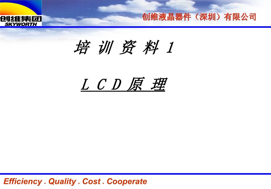 LCD原理企业培训资料_第2页