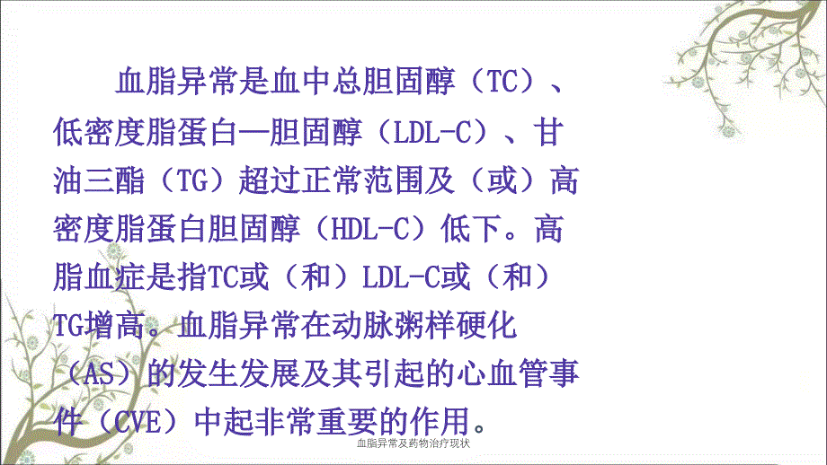 血脂异常及药物治疗现状课件_第2页