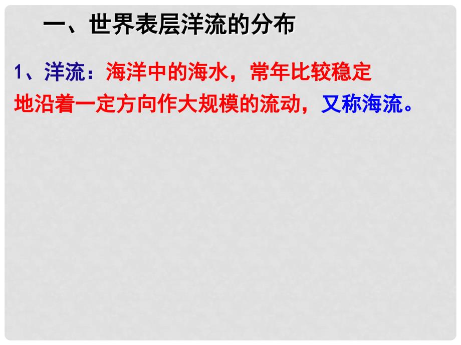 高中地理 第三章 地球上的水 3.2 大规模的海水运动课件 新人教版必修1_第2页