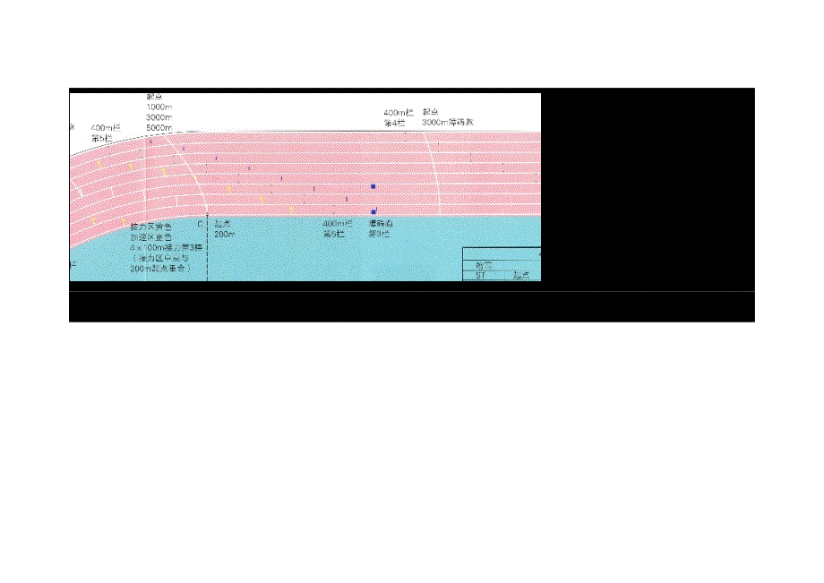 米标准田径场的画线_第4页