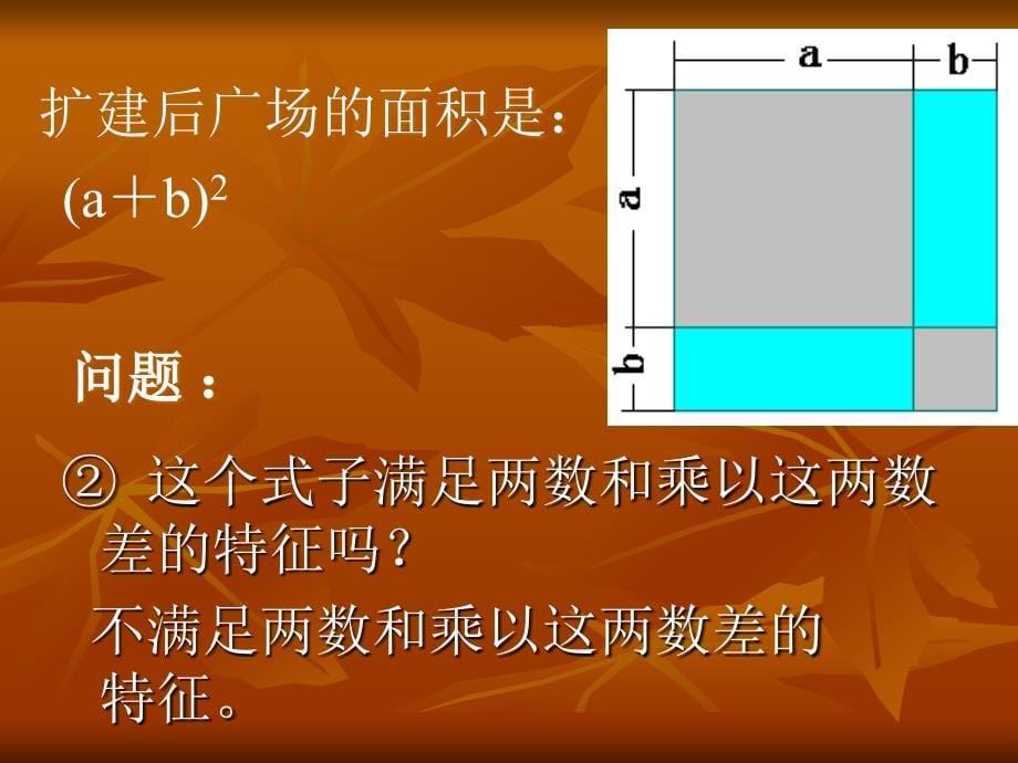 两数和的平方公式王欣梅_第5页