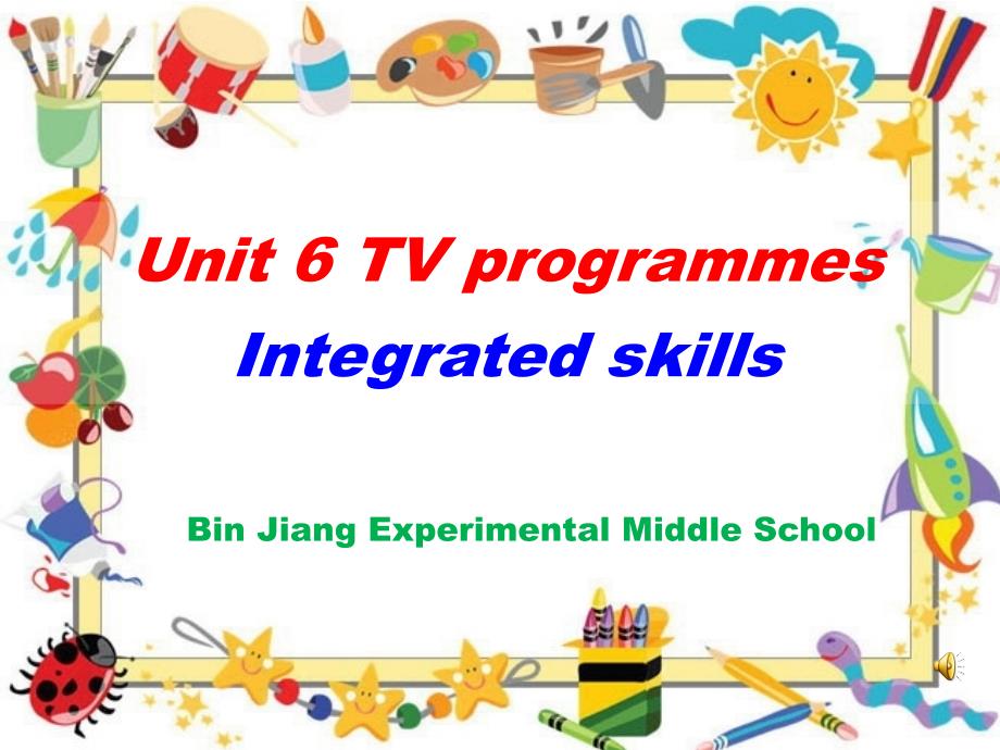 译林牛津版 9 A Unit 6 TV programs integrated skills教学课件4_第1页