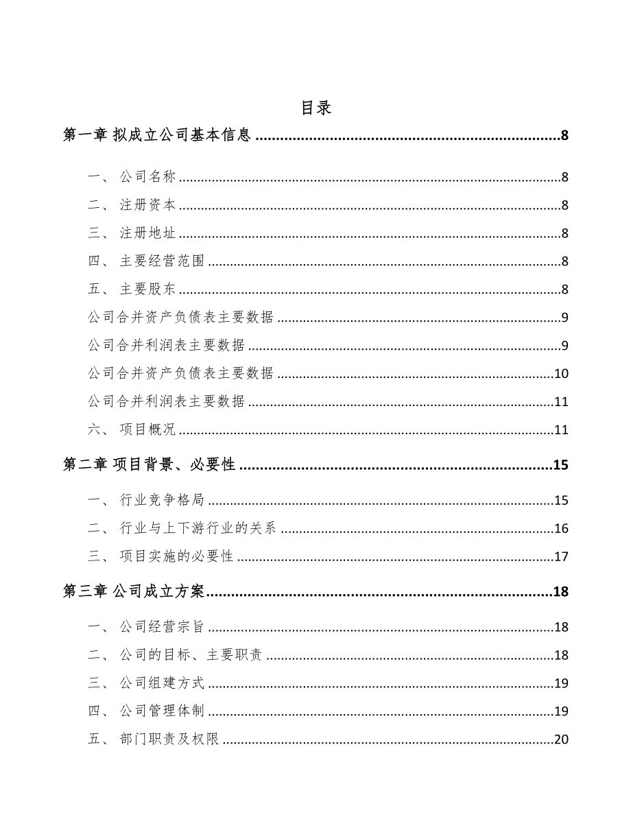 天水关于成立智能控制器公司可行性报告(DOC 75页)_第2页