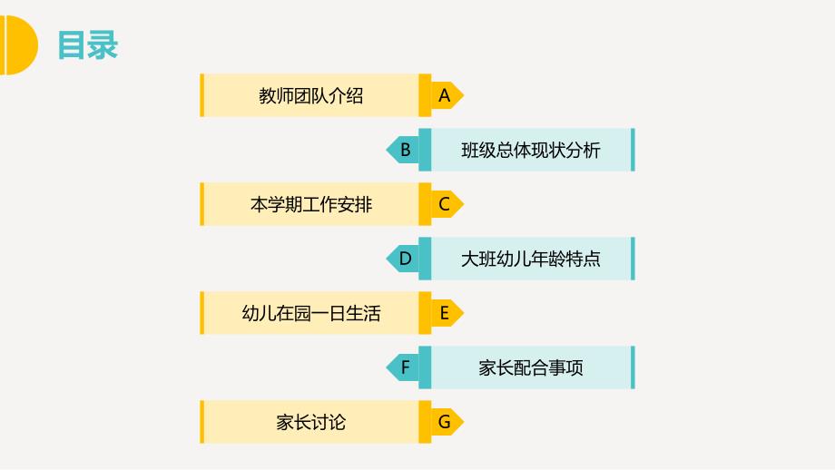 幼儿园班上学期家长会课件_第2页