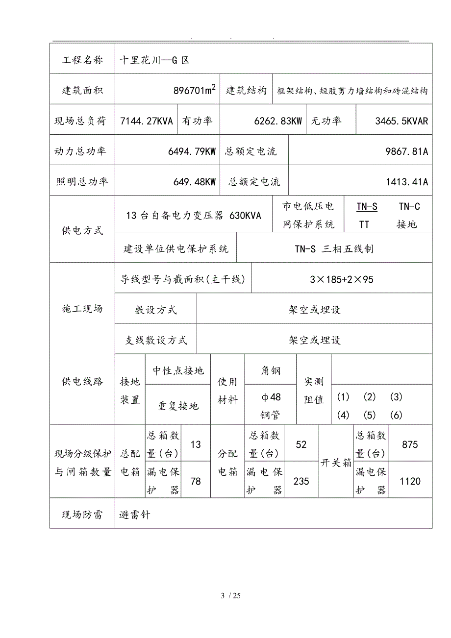 临时施工用电方案范本_第3页