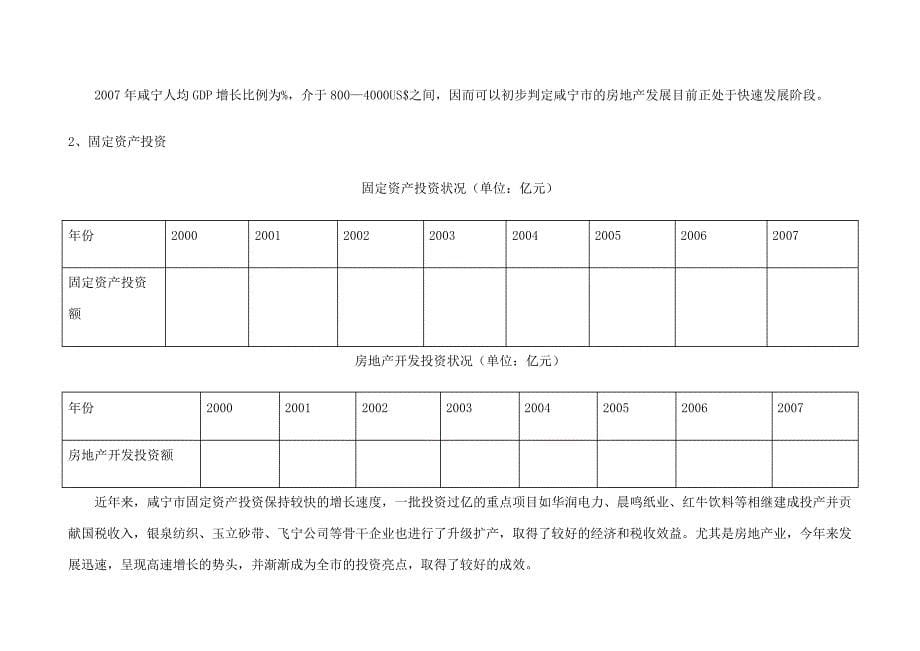 年咸宁市枫丹国际城项目市场研究报告22419_第5页