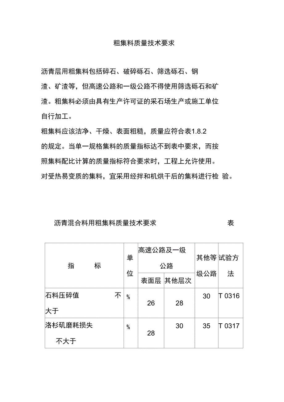 粗集料质量技术要求_第1页