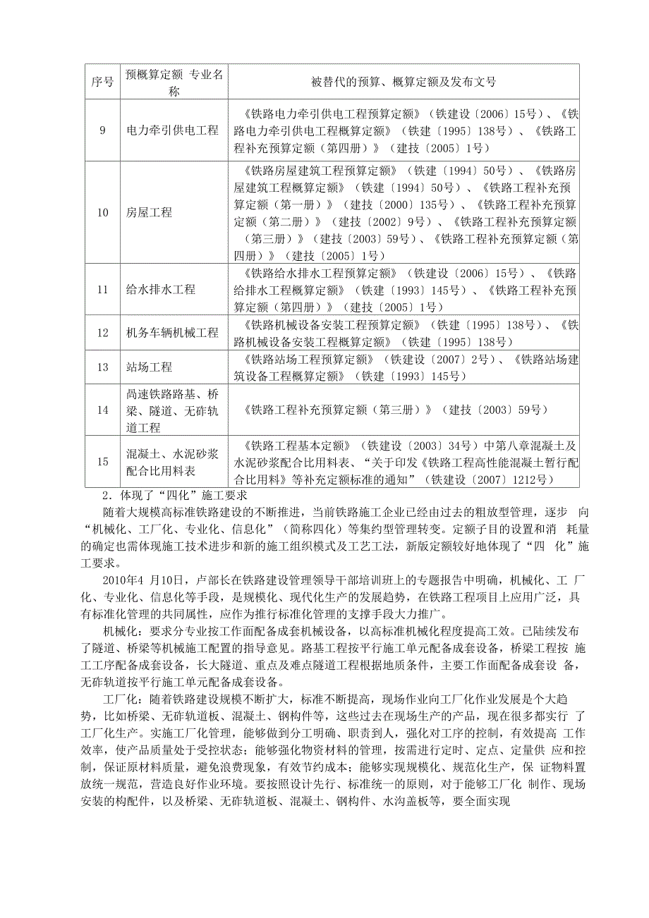 2010年版定额使用要点_第2页