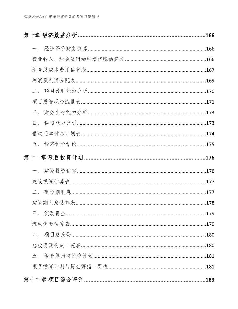 马尔康市培育新型消费项目策划书【参考模板】_第5页