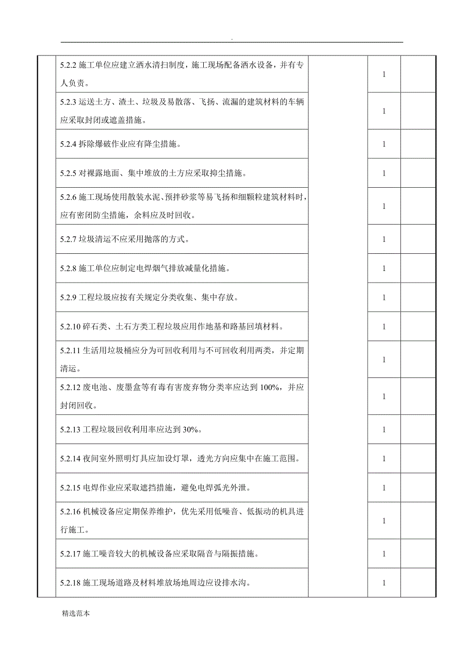 绿色施工要素评价表最新版.doc_第4页