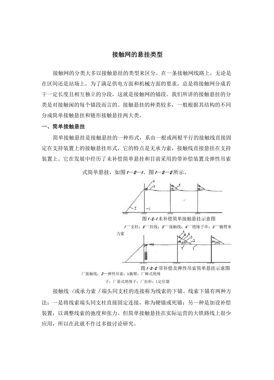 接触网的悬挂类型_第1页