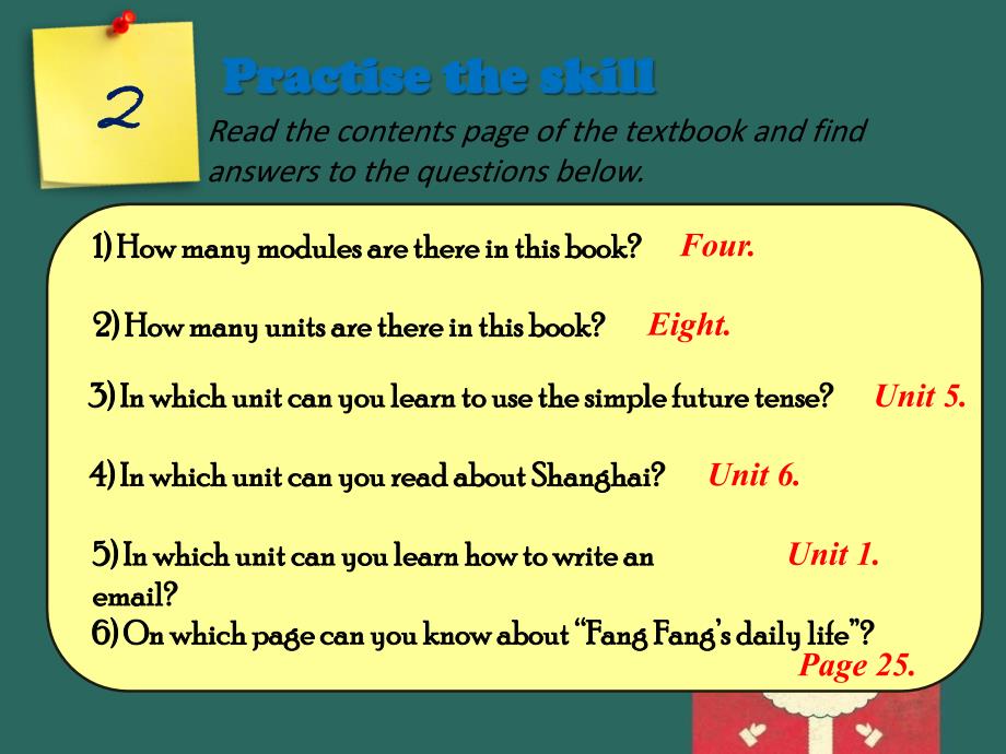 牛津深圳版英语七年级上册Unit3TheEarthPeriod8StudyskillsandCulturecorner课件_第4页