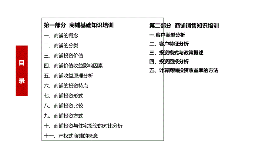 商铺销售基础知识全解课件_第2页