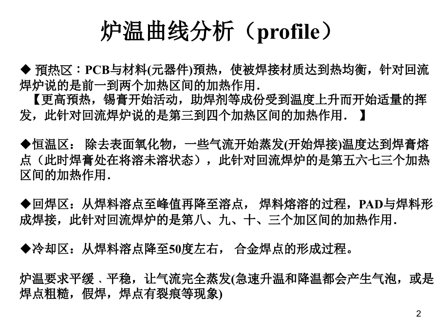 SMT回流焊工艺控制培训教材PPT32页课件_第2页