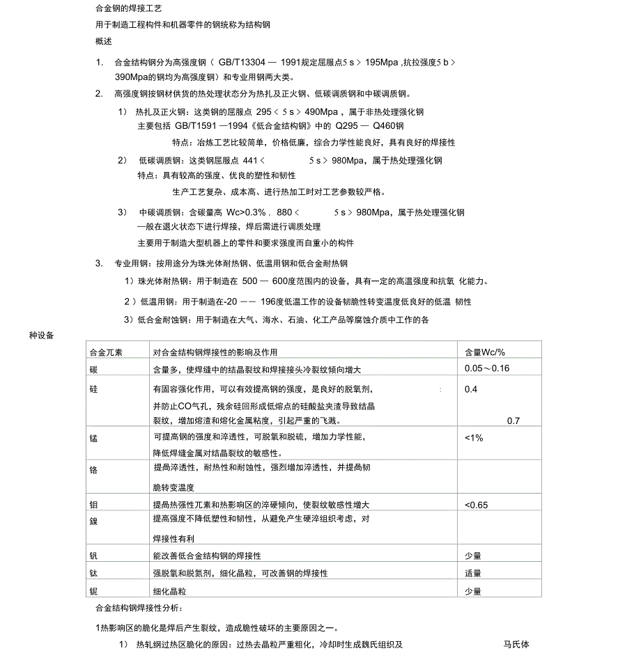 合金钢的焊接工艺_第1页