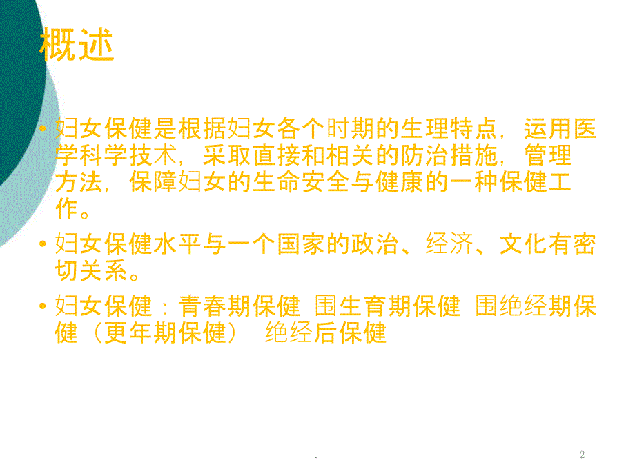 妇女保健知识讲座PPT课件_第2页