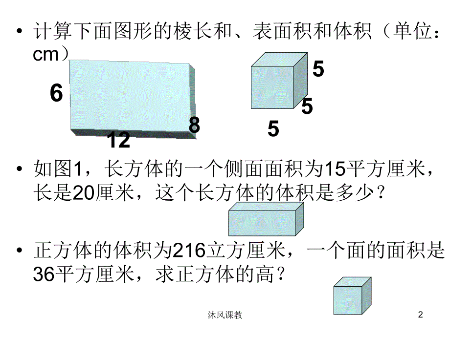 五年级数学下册第三单元应用题（谷风校园）_第2页