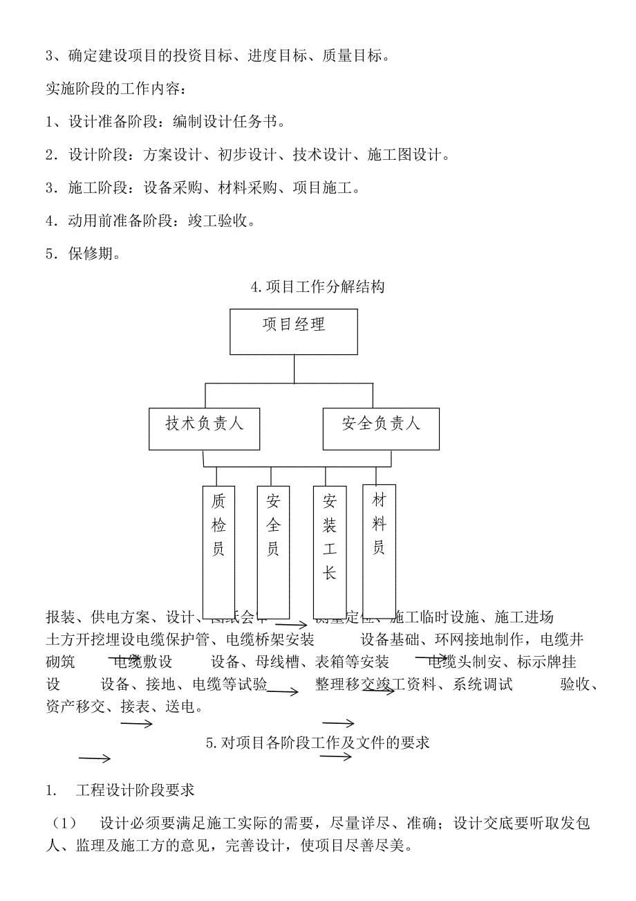 保障房配电施工组织设计_第5页