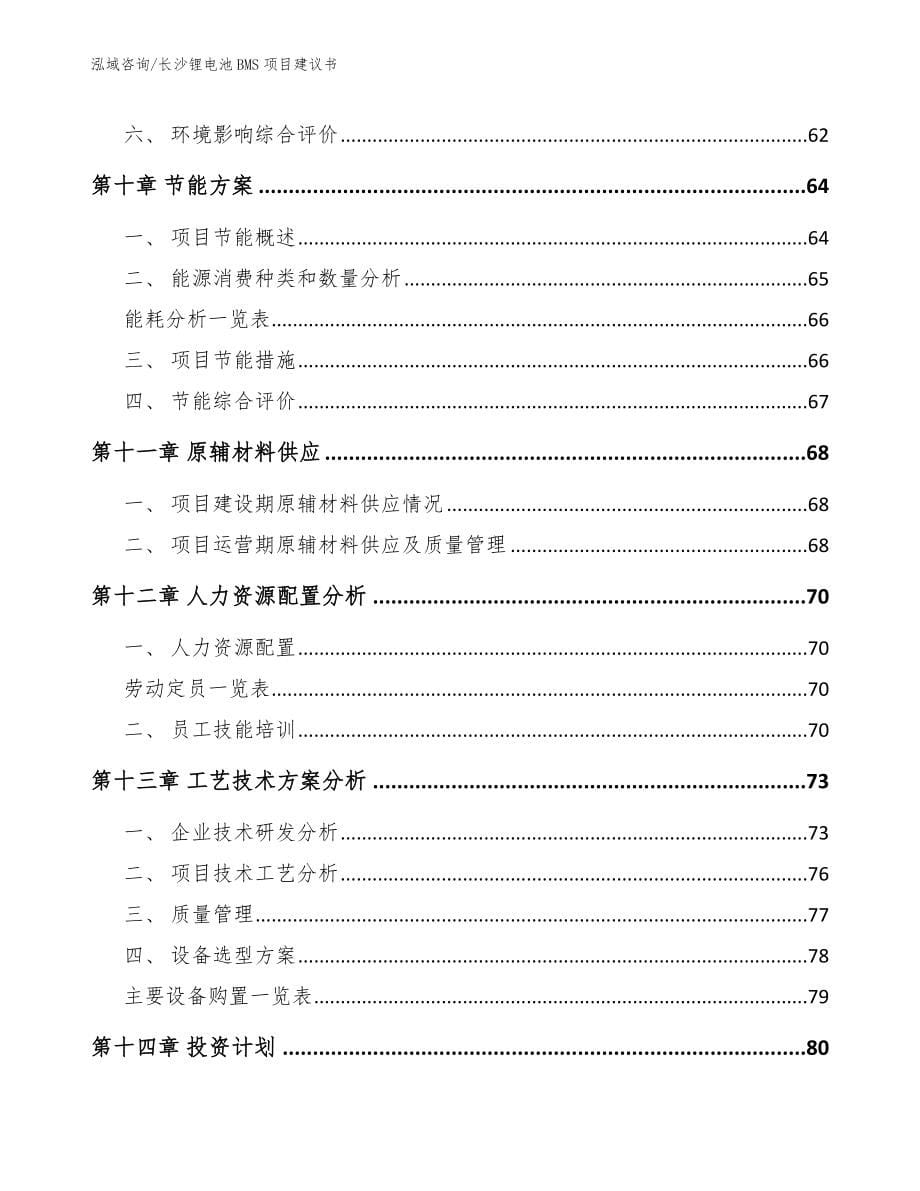 长沙锂电池BMS项目建议书_范文参考_第5页