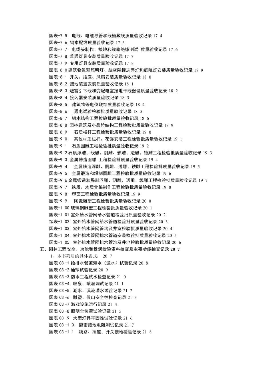 园林工程资料表格_第5页