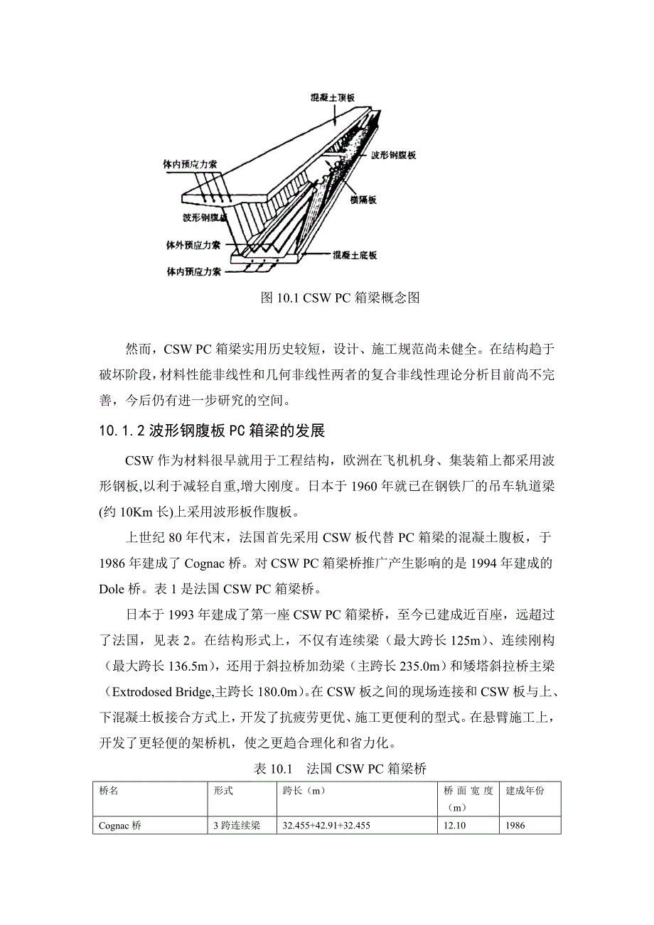 波形钢腹板PC箱梁桥的设计和施工_第2页