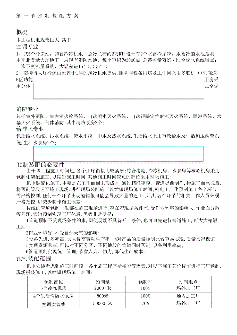 制冷机房预制装配方法_第1页