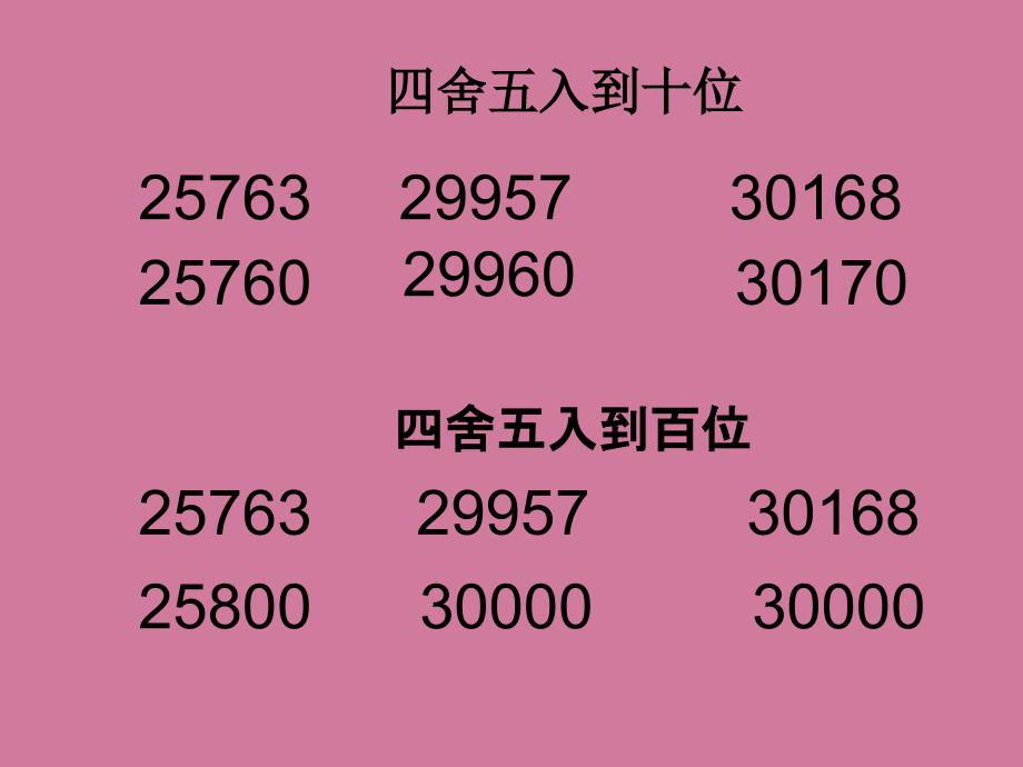 四年级上数学近似数2北师大版ppt课件_第4页