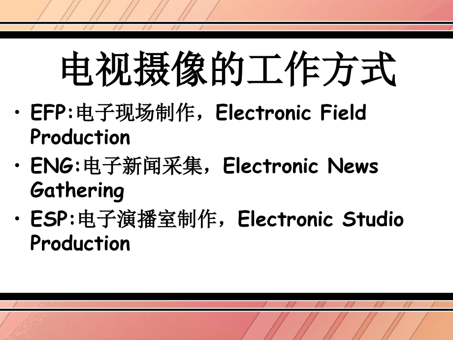 电视摄像技术教学课件_第4页